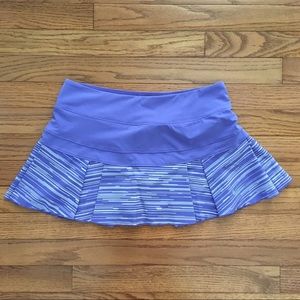 Purple Nike Dri-Fit Pleated Skirt